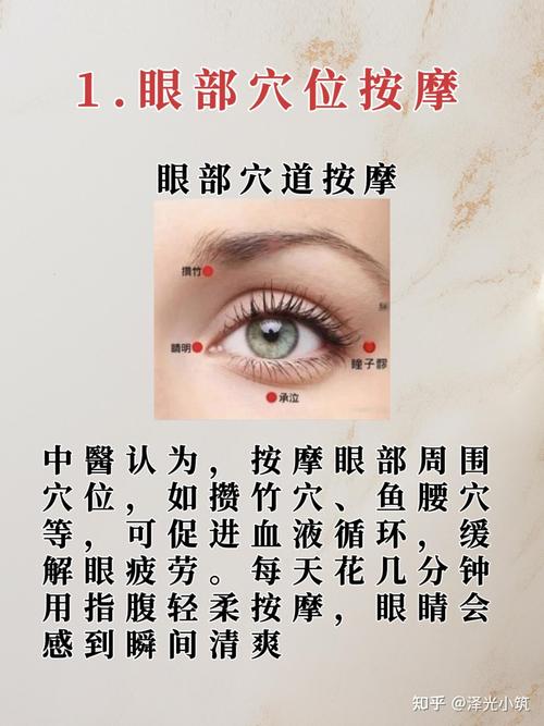 眼睛干涩 上面穴位酸痛