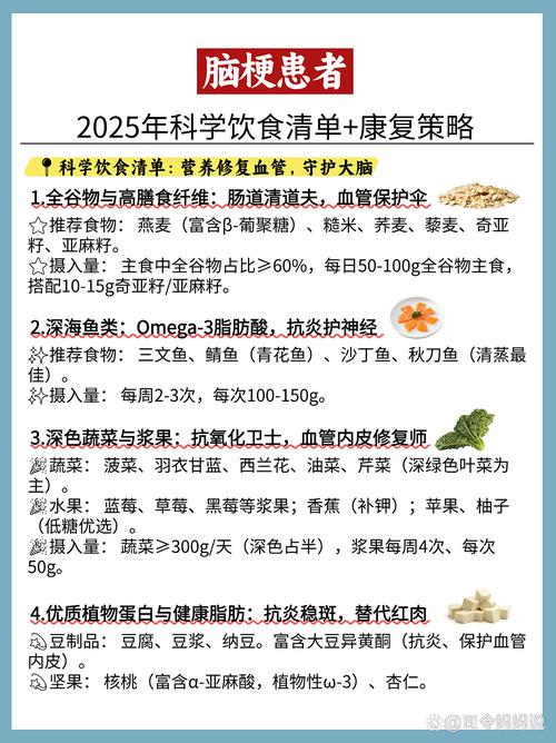 脑梗病人吃什么好帮助康复