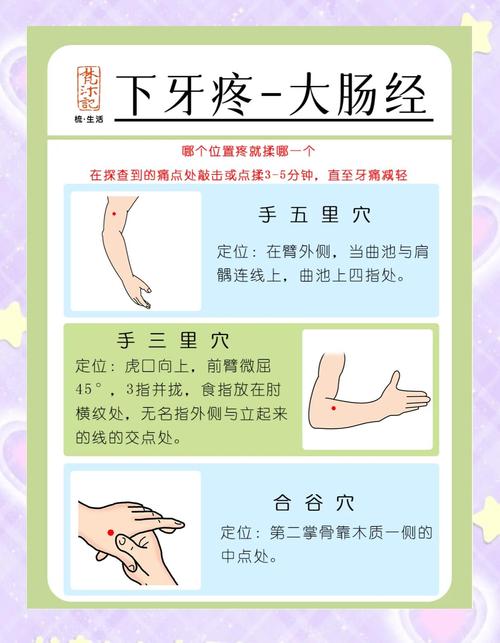 蛀牙可以按摩那个穴位