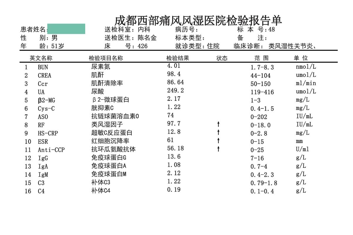 类风湿因子8是风湿病吗