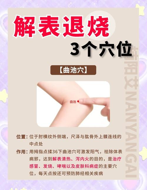 哪些穴位可以快速退烧