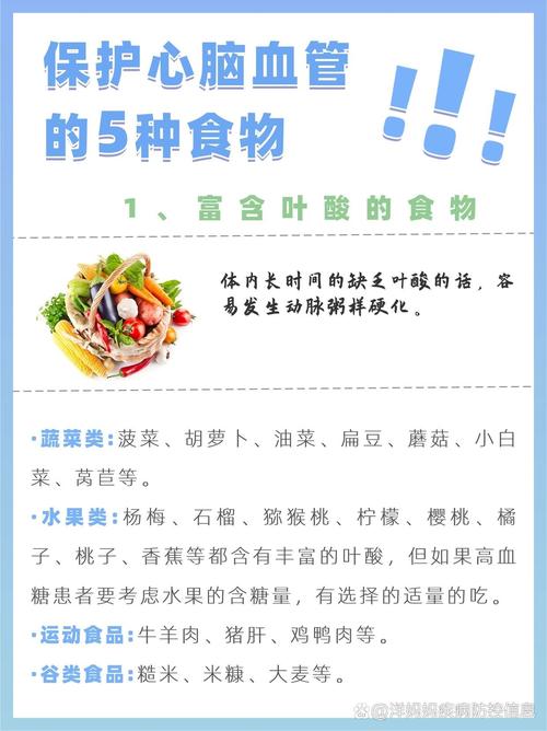预防心梗脑梗的保健食物