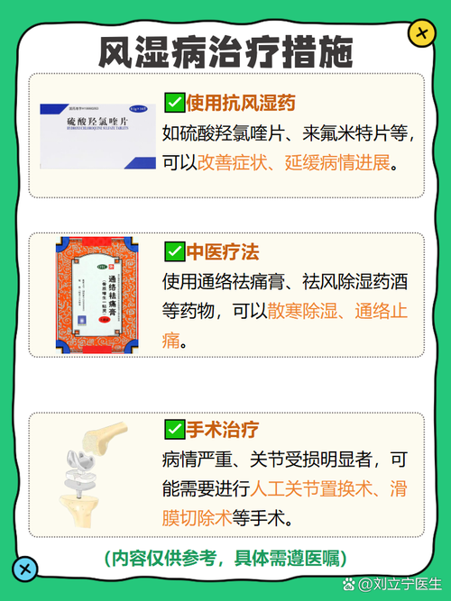 腿风湿类风湿怎么治疗好
