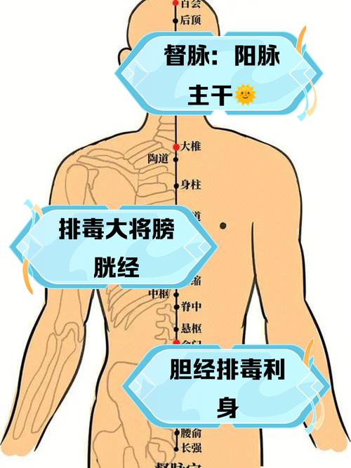 后背同时艾灸几个穴位