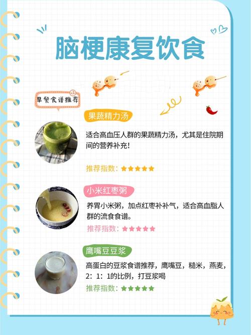 心梗脑梗严重患者的饮食