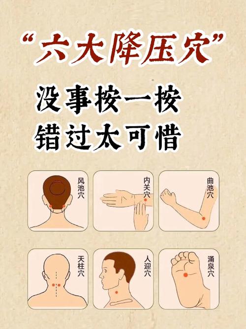 血压升高按摩哪些穴位