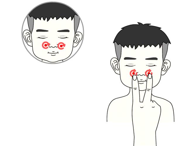 鼻子出血按压哪个穴位