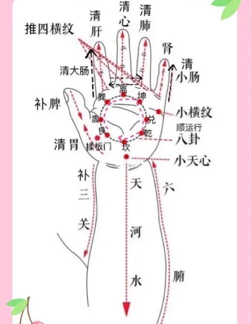 小儿推拿重要穴位说明