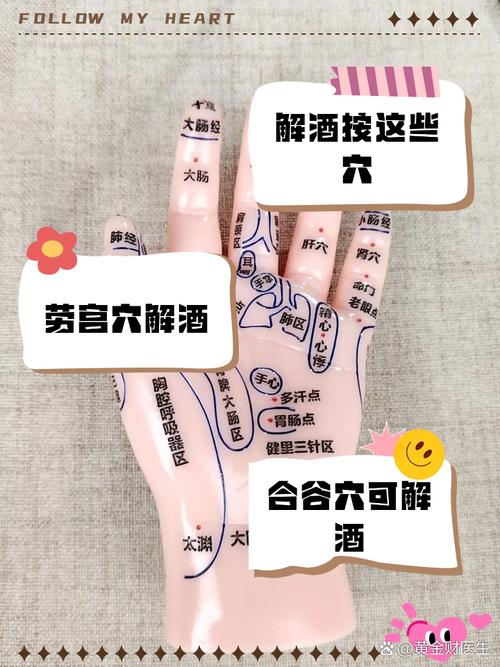 按压哪个穴位可以解酒