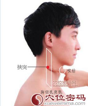 穴位密码 扶突穴作用