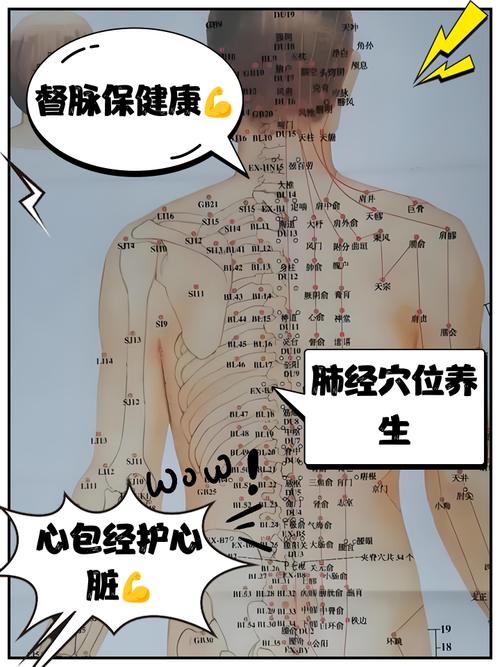 按摩穴位缓解背部不适