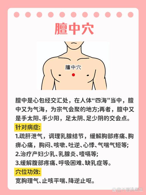乳房刺痛按摩什么穴位