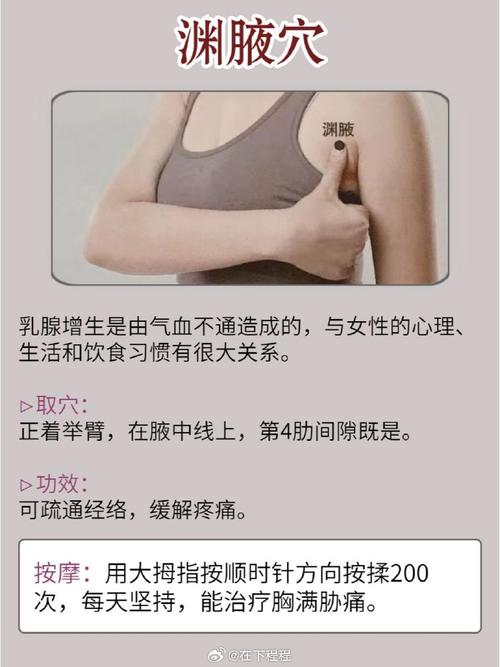 乳房刺痛按摩什么穴位