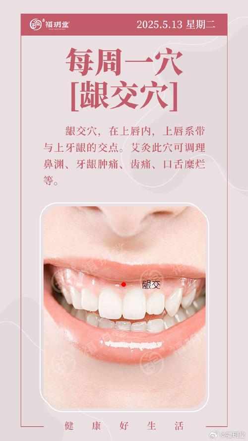 健康之路牙龈发炎穴位