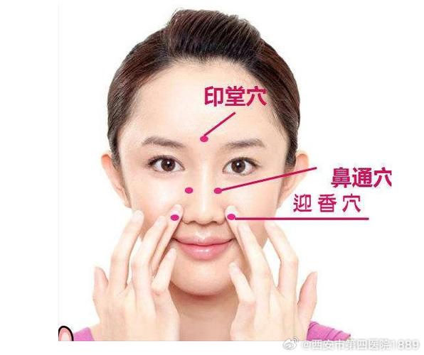 鼻子冒火按摩哪个穴位