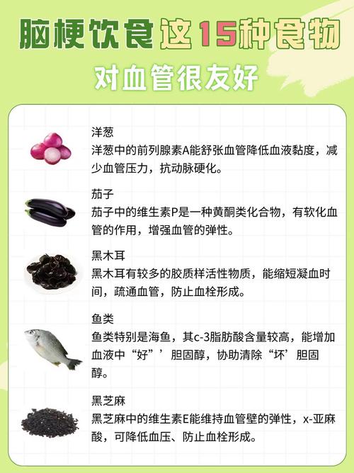 脑梗的人适合吃什么食物