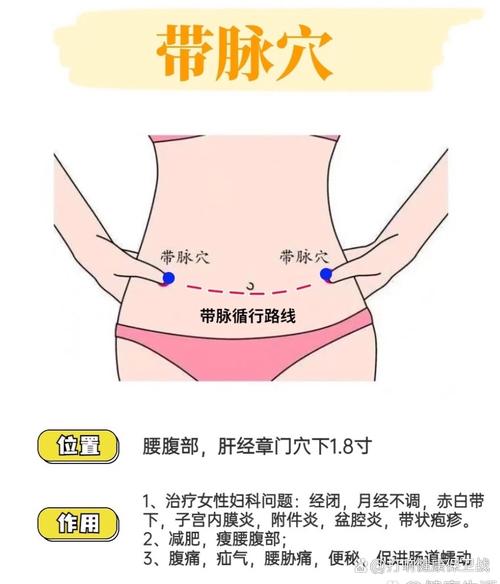 肚脐下面都有什么穴位