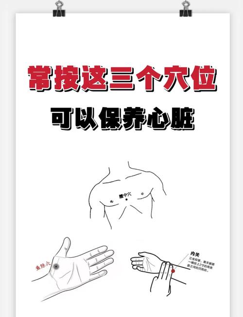 心脏不适按压哪个穴位