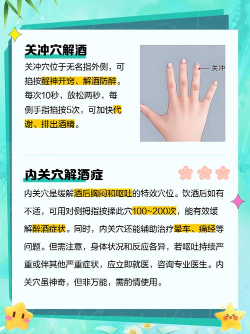 喝酒反胃按摩哪个穴位