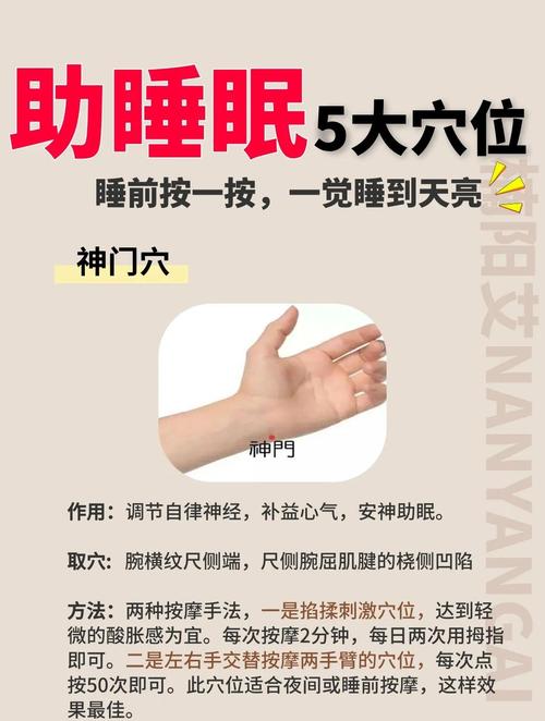 失眠针灸穴位调理哪些