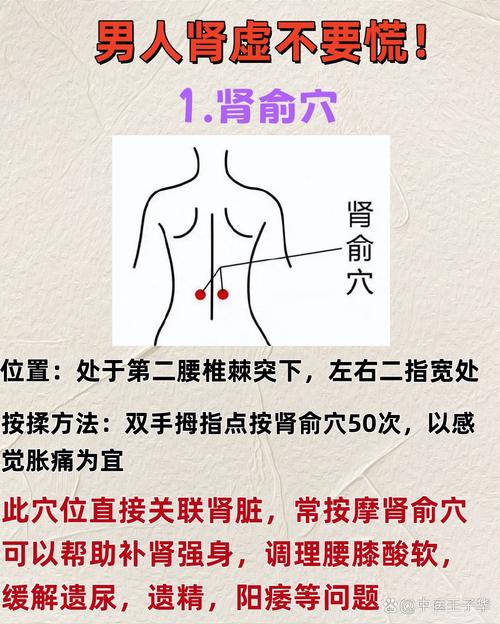 肾虚可以按压哪个穴位