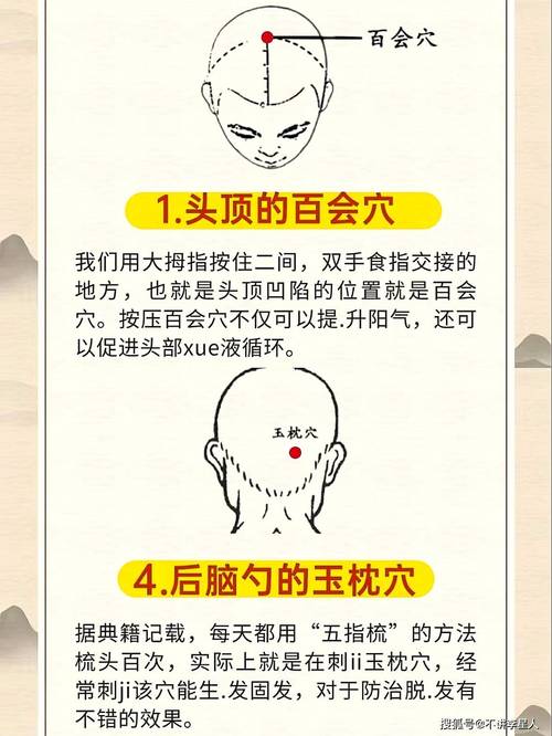 按摩什么穴位防止脱发