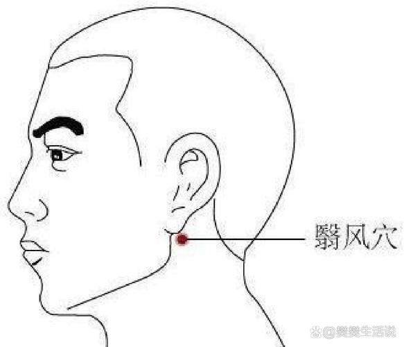 耳朵后面 穴位 按摩