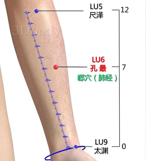 孔最穴 穴位密码
