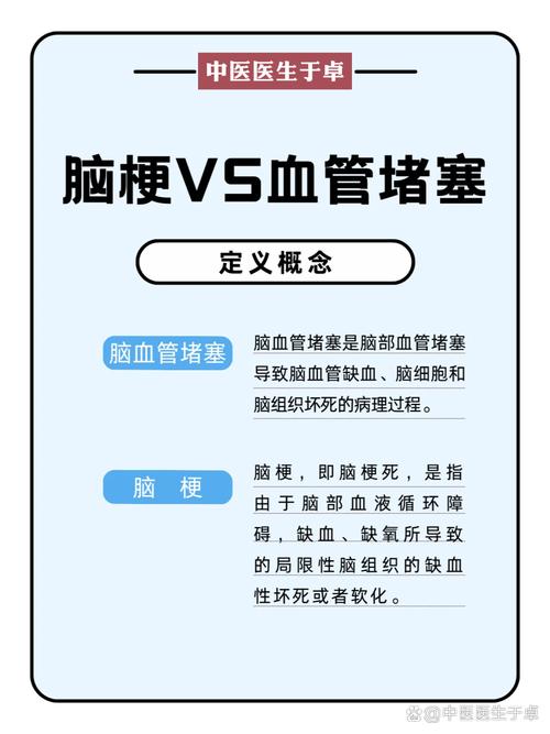 脑堵和脑梗有什么区别