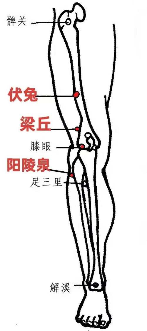 膝关节痛按摩哪个穴位