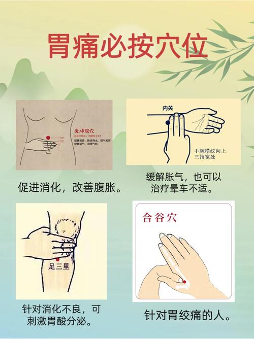 急性肠胃炎按哪个穴位