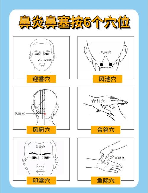 过敏性鼻炎按什么穴位