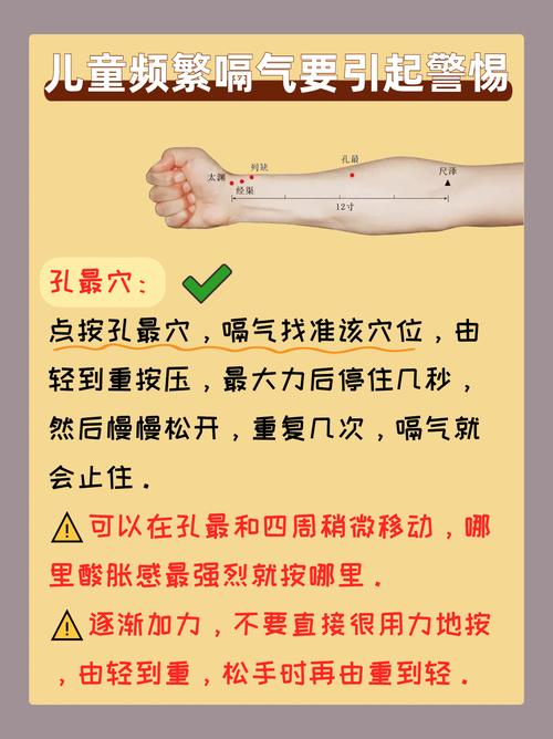 新生儿打嗝按哪个穴位