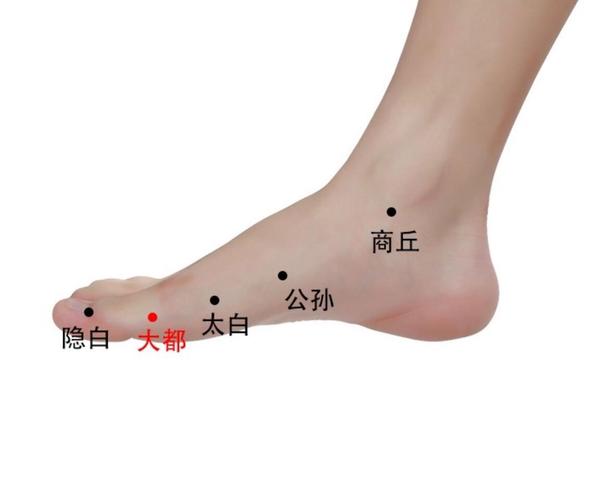 大脚趾内侧是什么穴位