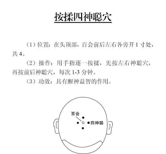 按摩穴位提高大脑智商