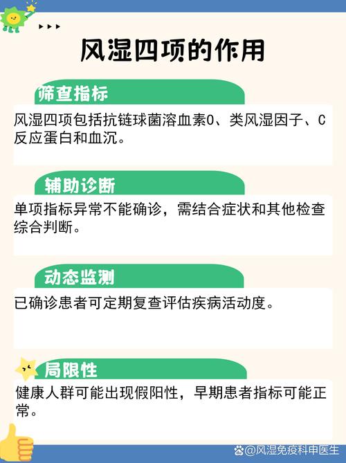 风湿四项风湿因子正常