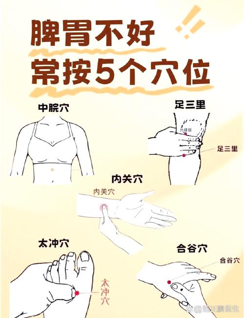 小儿消化不良艾灸穴位