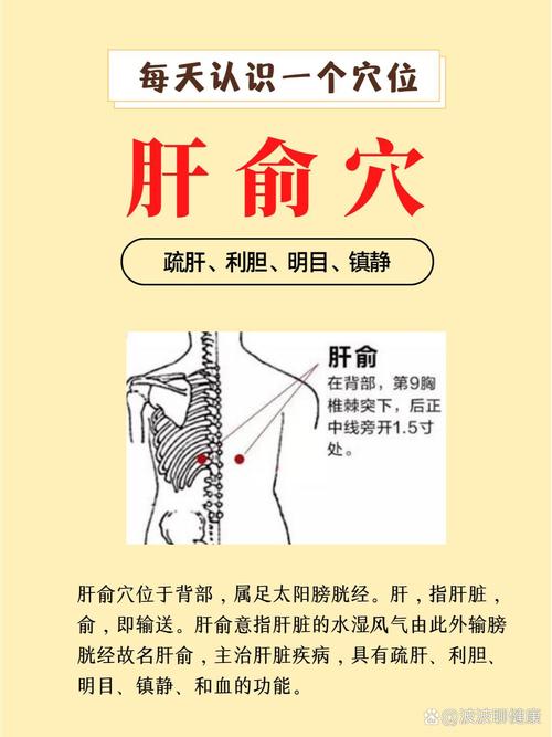 肝郁气滞艾灸什么穴位