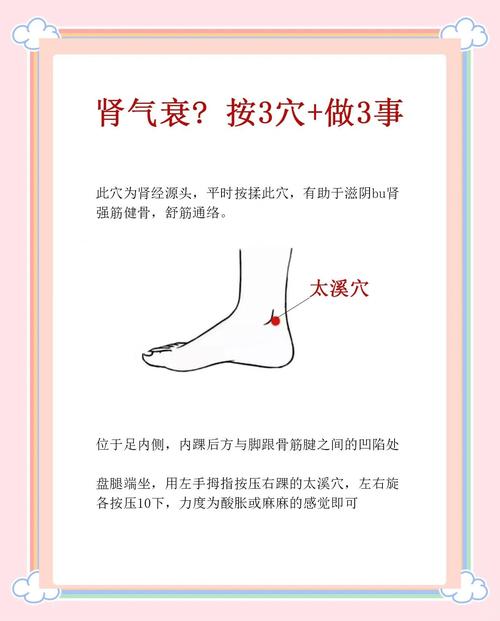 按摩7大穴位可以补肾