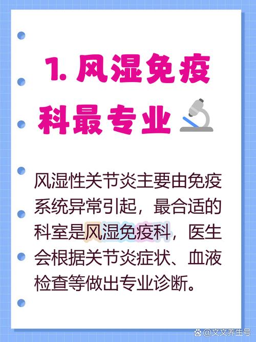 血液风湿科与风湿免疫