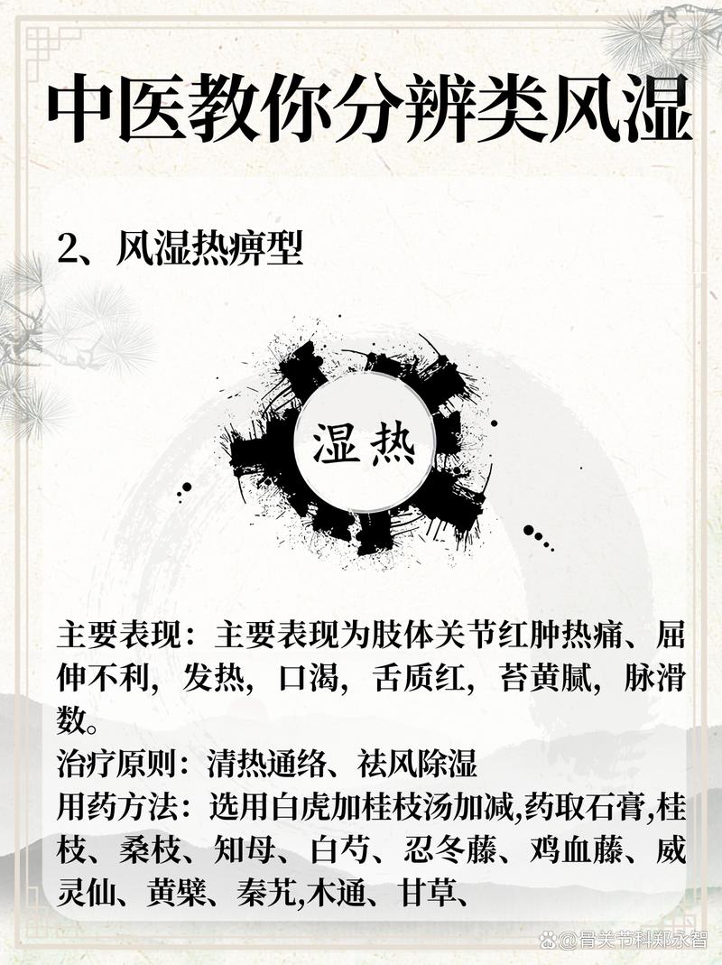 中医认识的风湿类风湿