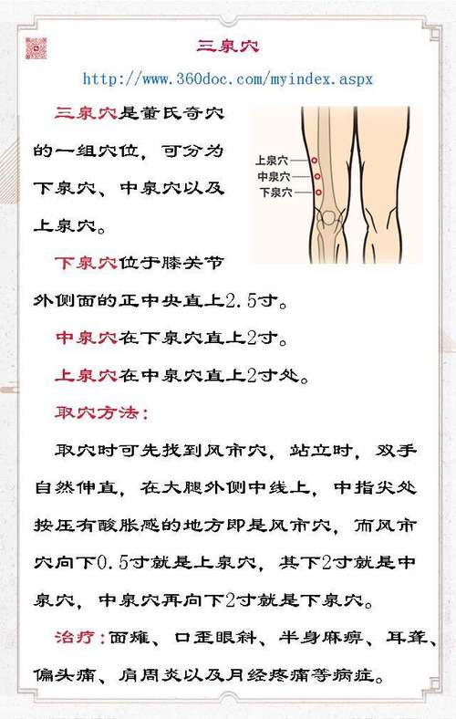 针灸治疗面瘫穴位详解