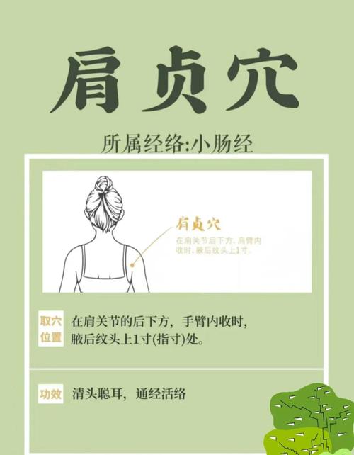 肩膀疼痛按摩哪个穴位