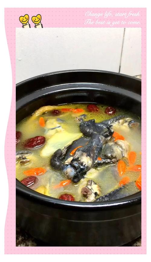 脑梗 党参 当归乌鸡