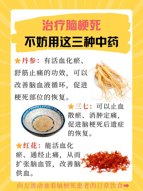 治脑梗促脑循环的中药