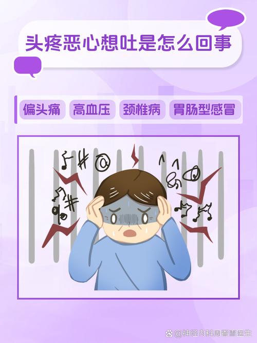 心梗脑梗头痛恶心呕吐