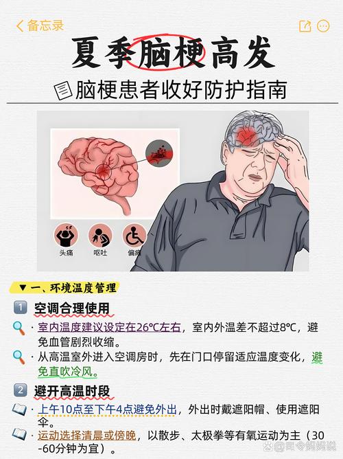 脑梗病人温度时高时低