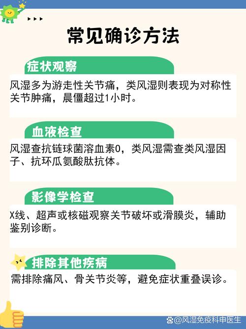 如何确诊风湿与类风湿