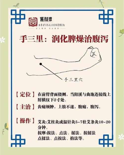 拉肚子按手上哪个穴位