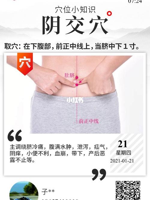 阴交穴位的准确位置
